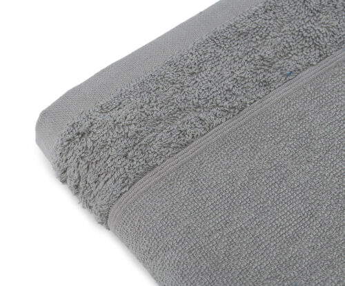 Duschtuch Lissabon 70 x 140 cm Silber 2er Pack – Bild 4