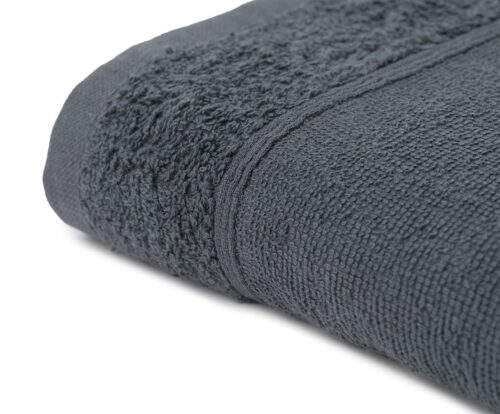 Duschtuch Lissabon 70 x 140 cm Anthrazit 2er Pack – Bild 5