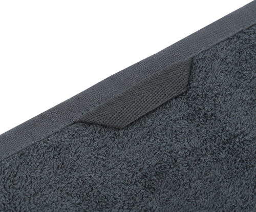 Duschtuch Lissabon 70 x 140 cm Anthrazit 2er Pack – Bild 3