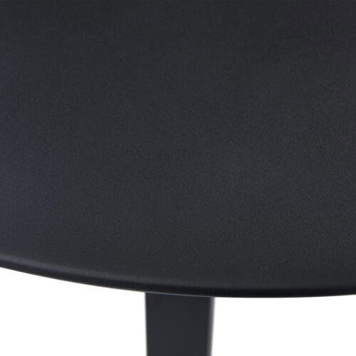 Gartentisch Halo 100 cm rund Schwarz – Bild 5