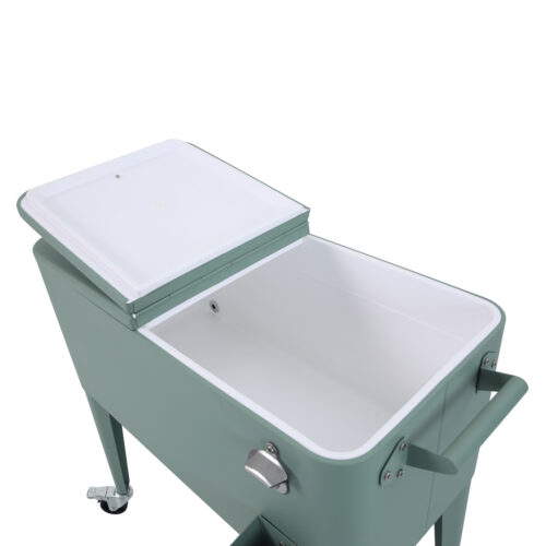 Icy Kühlbox auf Rädern Grün – Bild 5