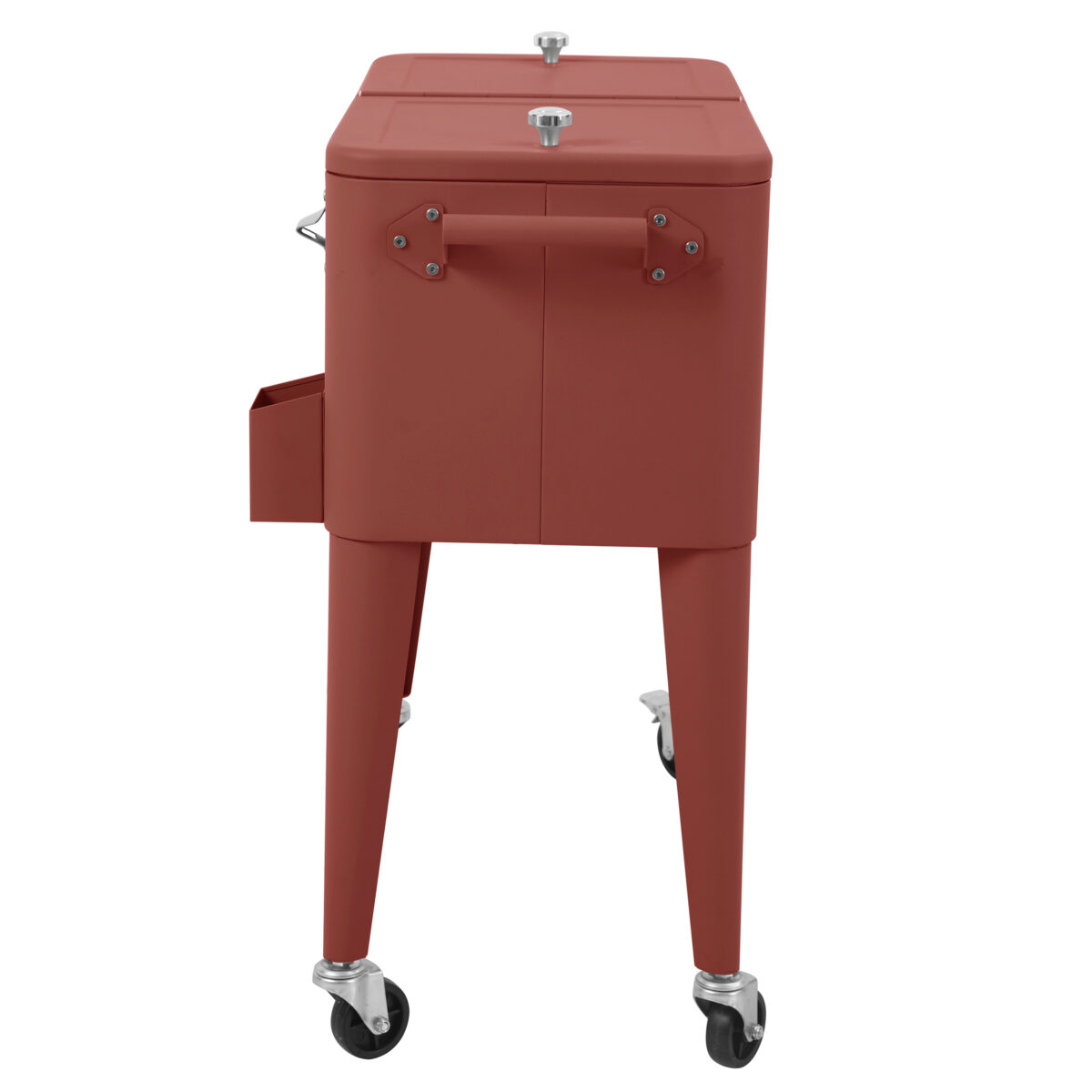 91371 icy rolling cooler cart terracotta 2