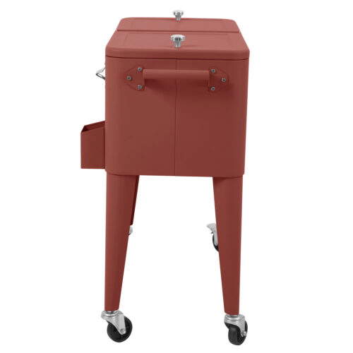 Icy Kühlbox auf Rädern Terracotta – Bild 2