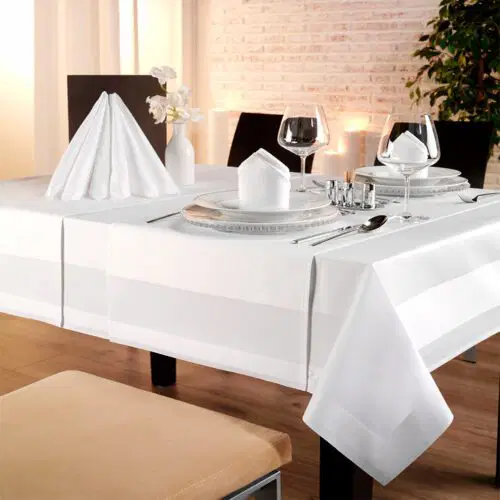 gastro tischdecke weiss