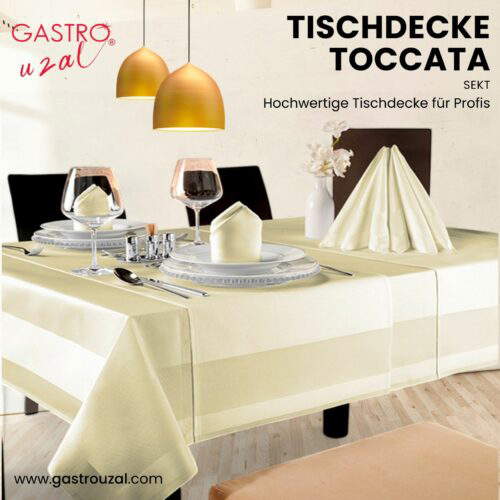 restaurant tischdecke sekt