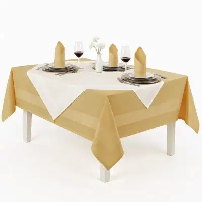 Tischläufer PIK-AS Sonnengelb 40 x 130 cm 10er Pack