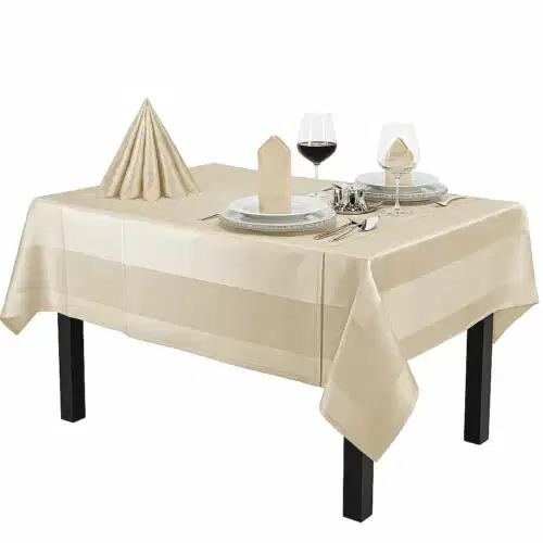 Tischläufer TOCCATA 130 x 40 cm Sand 10er Pack