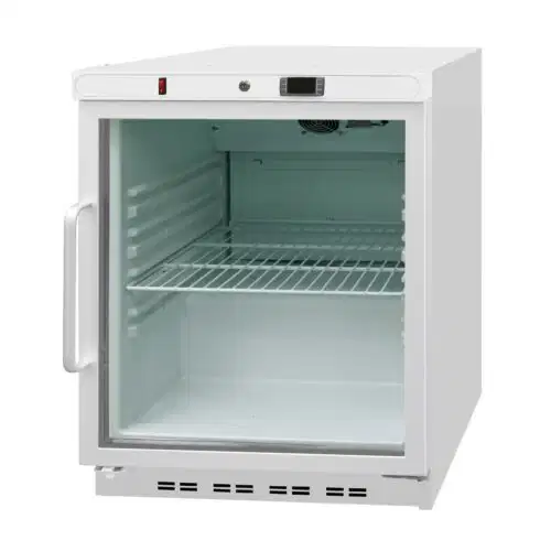 Lagerkühlschrank mit Glastür, Inhalt 140 Liter – Bild 1