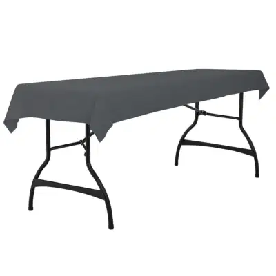 Festzeltgarniturtischdecke anthrazit