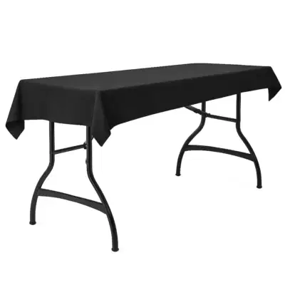festzeltgarniturtischdecke schwarz