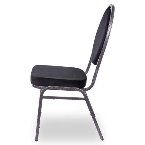 Bankettstuhle Herman Anthrazit Velours