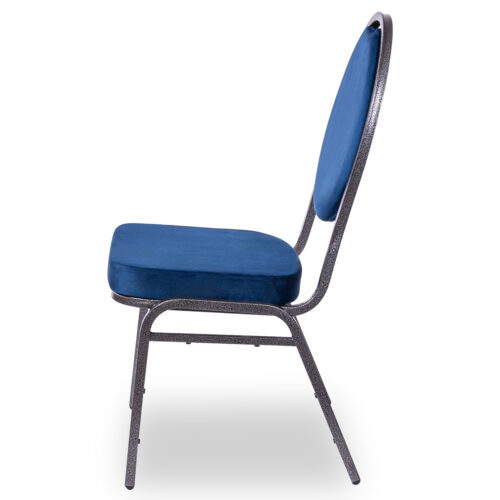 Bankettstuhle Herman Blau Velours