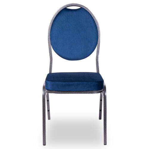 Bankettstuhle Herman Blau Velours