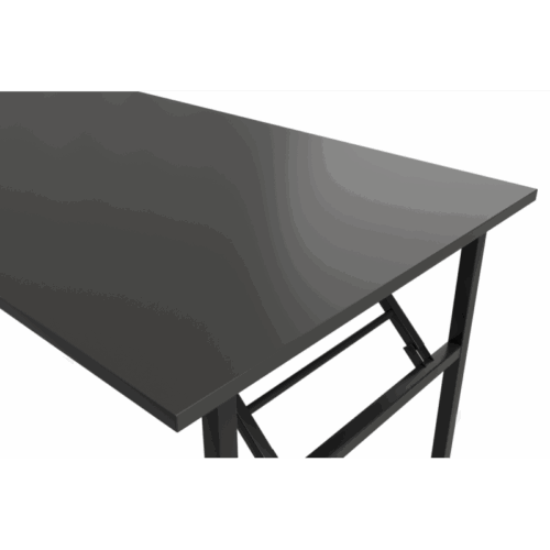 Bankettisch DORIS-H Anthrazit 138 x 90 cm – Bild 2