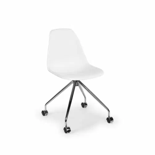 Stuhl Eos-O – Weiß/Weiß
