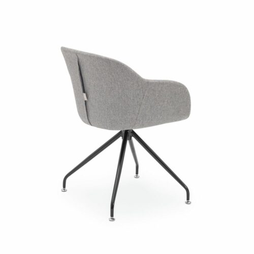 Stuhl Grau Shell-Z Pad mit Armlehne – Bild 2