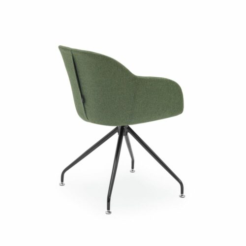 Stuhl Shell-Z Pad Grün mit Armlehne – Bild 2
