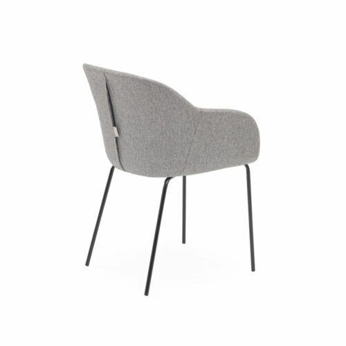 Stuhl Shell-M Pad Grau mit Armlehne – Bild 2