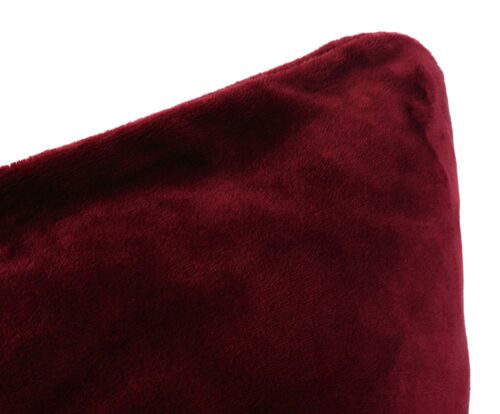Kissen Premium-Cashmerefeeling Bordeaux – Bild 2