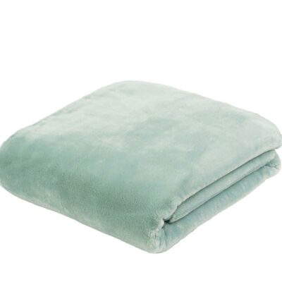 Mikroflauschdecke Premium-Cashmerefeeling Aqua