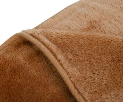 Mikroflauschdecke Premium-Cashmerefeeling Sand (3 Größen) – Bild 3