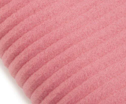 Fleece-Decke STOLA Cordoptik Altrosa – Bild 4