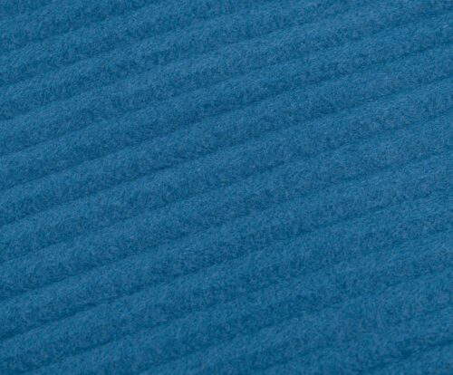 Fleece-Decke STOLA Cordoptik Blau – Bild 2