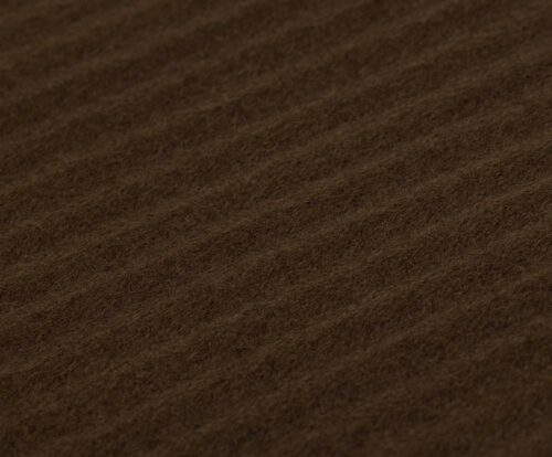 Fleece-Decke STOLA Cordoptik Braun – Bild 2