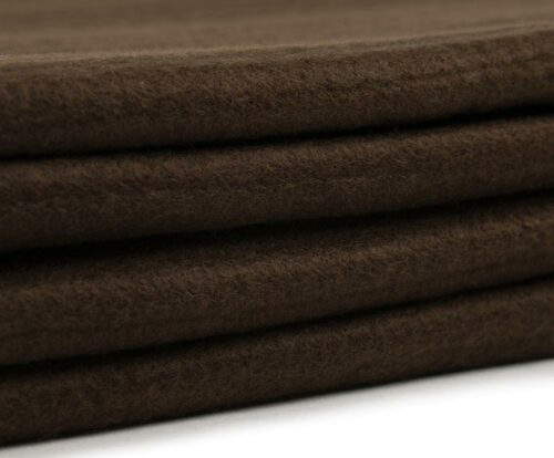 Fleece-Decke STOLA Cordoptik Braun – Bild 5