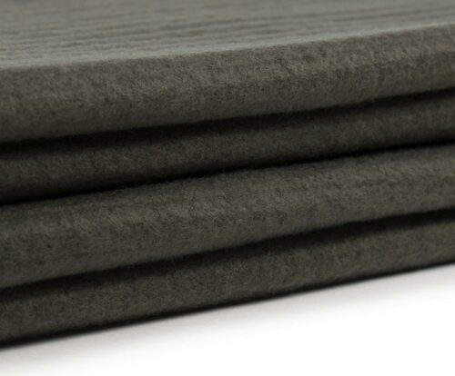 Fleece-Decke STOLA Cordoptik Anthrazit – Bild 5