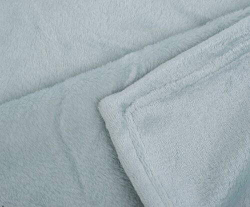 Mikroflauschdecke Memphis-Premium Aqua (3 Größen) – Bild 2