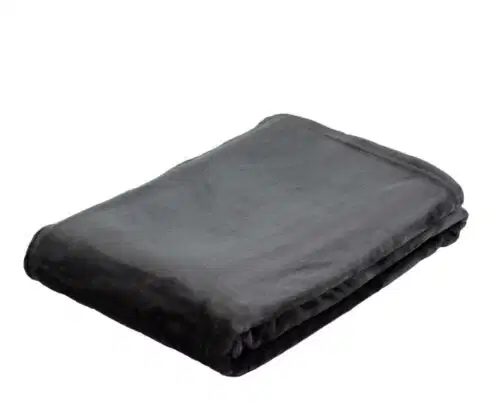 Mikroflauschdecke Memphis-Premium Anthrazit (3 Größen) – Bild 1