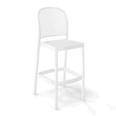 Barhocker Panama Weiß