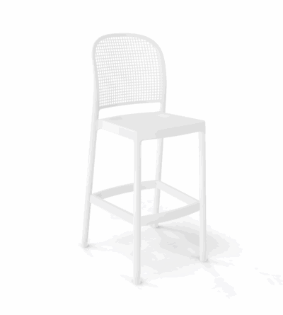 Barhocker Panama Weiß