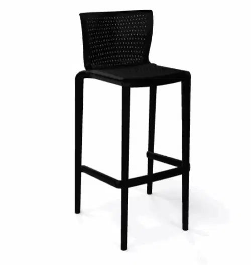 Barhocker Spyker Schwarz