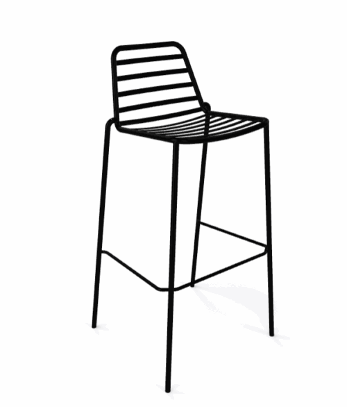 Barhocker Link Schwarz