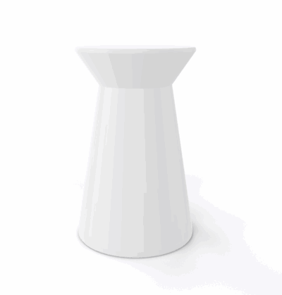Barhocker Roller Weiß