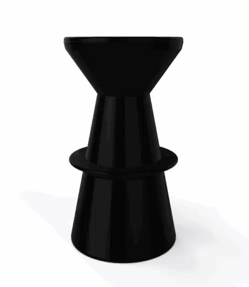 Barhocker Roller 75 Schwarz