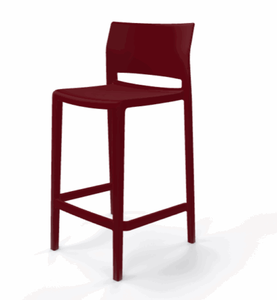 Barhocker Bordeaux