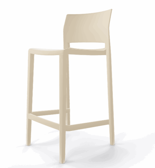 Barhocker Bakhita 66 Sand – Bild 2