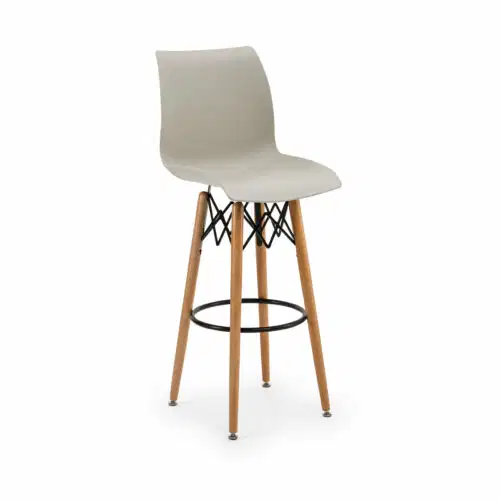 Barhocker Laser-V Beige – Bild 1