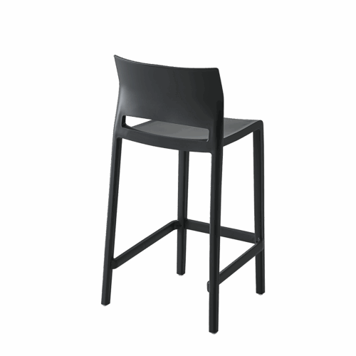 Barhocker Bakhita 76 Schwarz – Bild 2