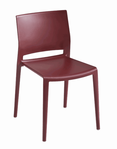 Stuhl Bakhita Bordeaux – Bild 2