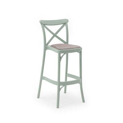 Barhocker Capri Pad Nilgrün 75 CM