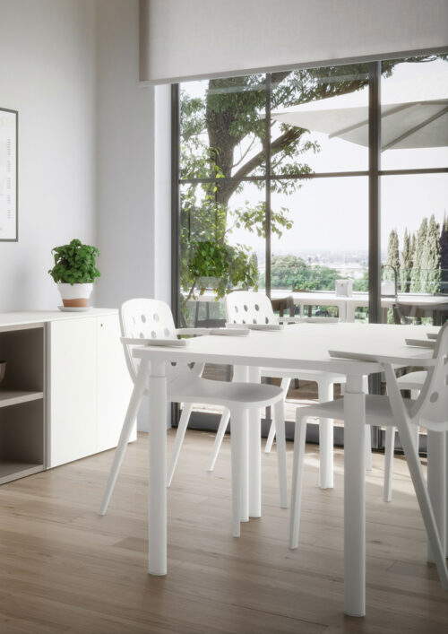 Stuhl Isidora Weiß – Bild 3
