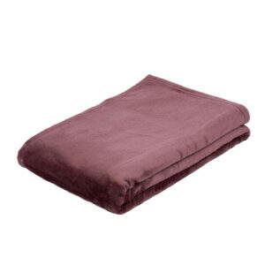Mikroflauschdecke Memphis-Premium Beere
