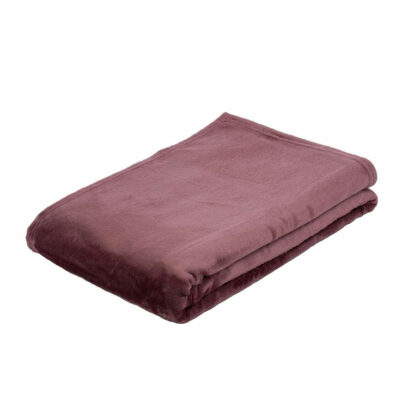 Mikroflauschdecke Memphis-Premium Beere