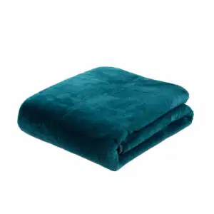 Mikroflauschdecke Premium-Cashmerefeeling Petrol
