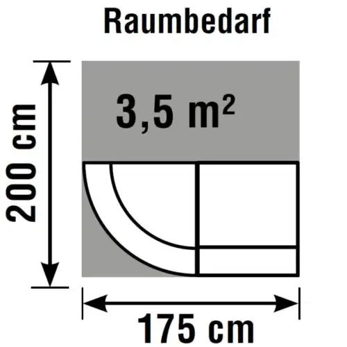 Empfangstheke Bari S2 Weiß – Bild 4