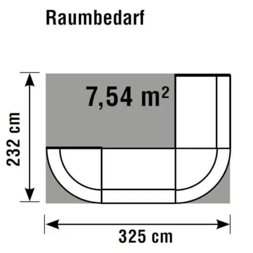 Empfangstheke Bari XL Weiß – Bild 4